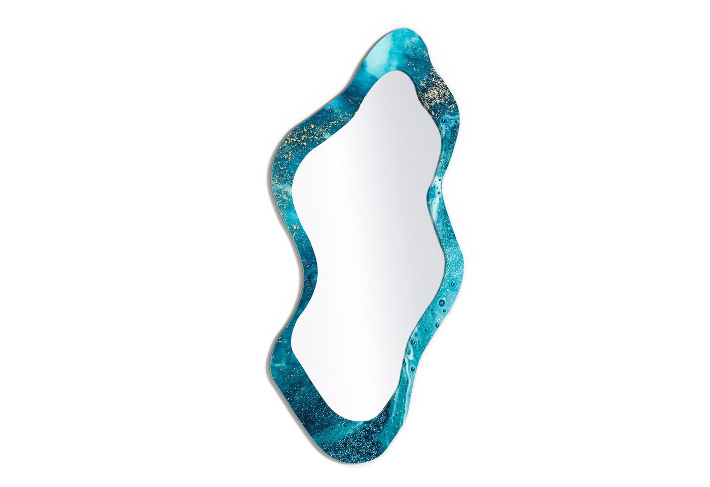 DEQORI Wandspiegel 'Meer aus Marmor', Spiegel organisch geformt selbstklebend Wand Wohnzimmer Flur groß XXL DEQORI Wandspiegel 'Meer aus Marmor', Spiegel organisch geformt selbstklebend Wand Wohnzimmer Flur groß XXL von DEQORI