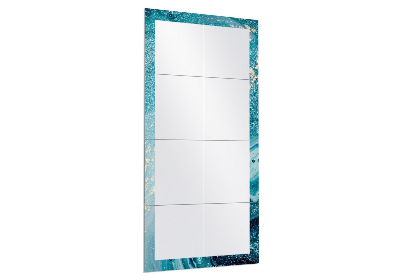 DEQORI Wandspiegel 'Meer aus Marmor', Spiegelfliesen Puzzle Wand Spiegel Wohnzimmer Spiegelwand Flur groß DEQORI Wandspiegel 'Meer aus Marmor', Spiegelfliesen Puzzle Wand Spiegel Wohnzimmer Spiegelwand Flur groß von DEQORI