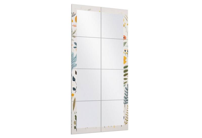 DEQORI Wandspiegel 'Mitten im Blumentraum', Spiegelfliesen Puzzle Wand Spiegel Wohnzimmer Spiegelwand Flur groß DEQORI Wandspiegel 'Mitten im Blumentraum', Spiegelfliesen Puzzle Wand Spiegel Wohnzimmer Spiegelwand Flur groß von DEQORI