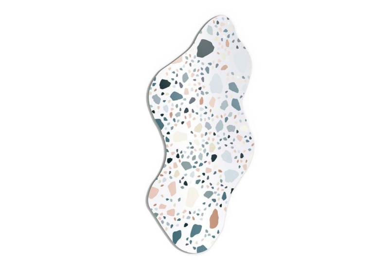 DEQORI Wandspiegel 'Moderne Terrazzo', Spiegel organisch geformt selbstklebend Wand Wohnzimmer Flur groß XXL DEQORI Wandspiegel 'Moderne Terrazzo', Spiegel organisch geformt selbstklebend Wand Wohnzimmer Flur groß XXL von DEQORI
