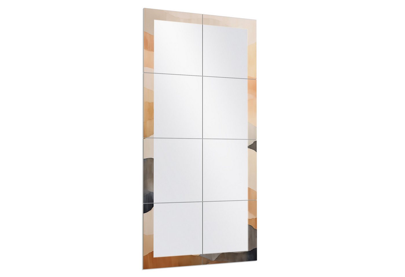 DEQORI Wandspiegel 'Pastell-Panorama', Spiegelfliesen Puzzle Wand Spiegel Wohnzimmer Spiegelwand Flur groß DEQORI Wandspiegel 'Pastell-Panorama', Spiegelfliesen Puzzle Wand Spiegel Wohnzimmer Spiegelwand Flur groß von DEQORI