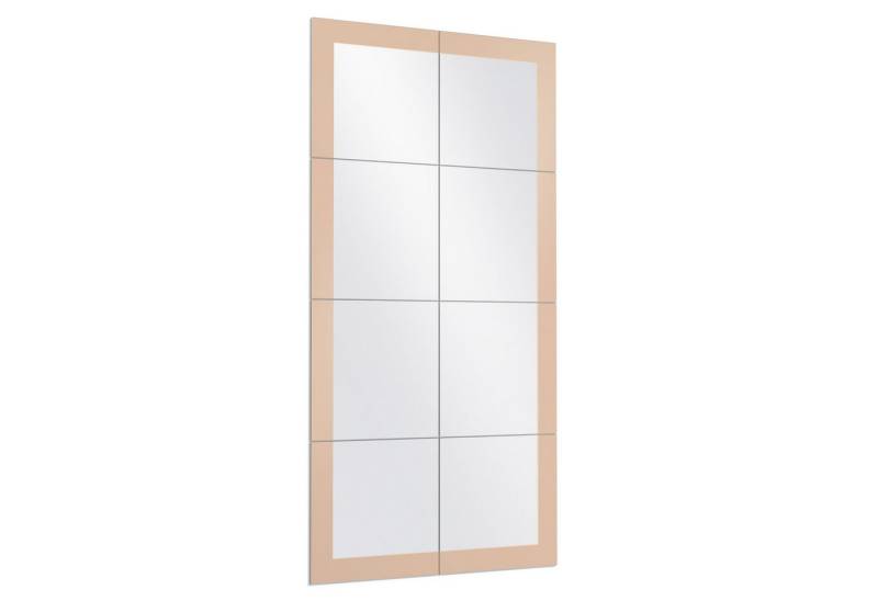 DEQORI Wandspiegel 'Pastellfarben - Pfirsich', Spiegelfliesen Puzzle Wand Spiegel Wohnzimmer Spiegelwand Flur groß DEQORI Wandspiegel 'Pastellfarben - Pfirsich', Spiegelfliesen Puzzle Wand Spiegel Wohnzimmer Spiegelwand Flur groß von DEQORI