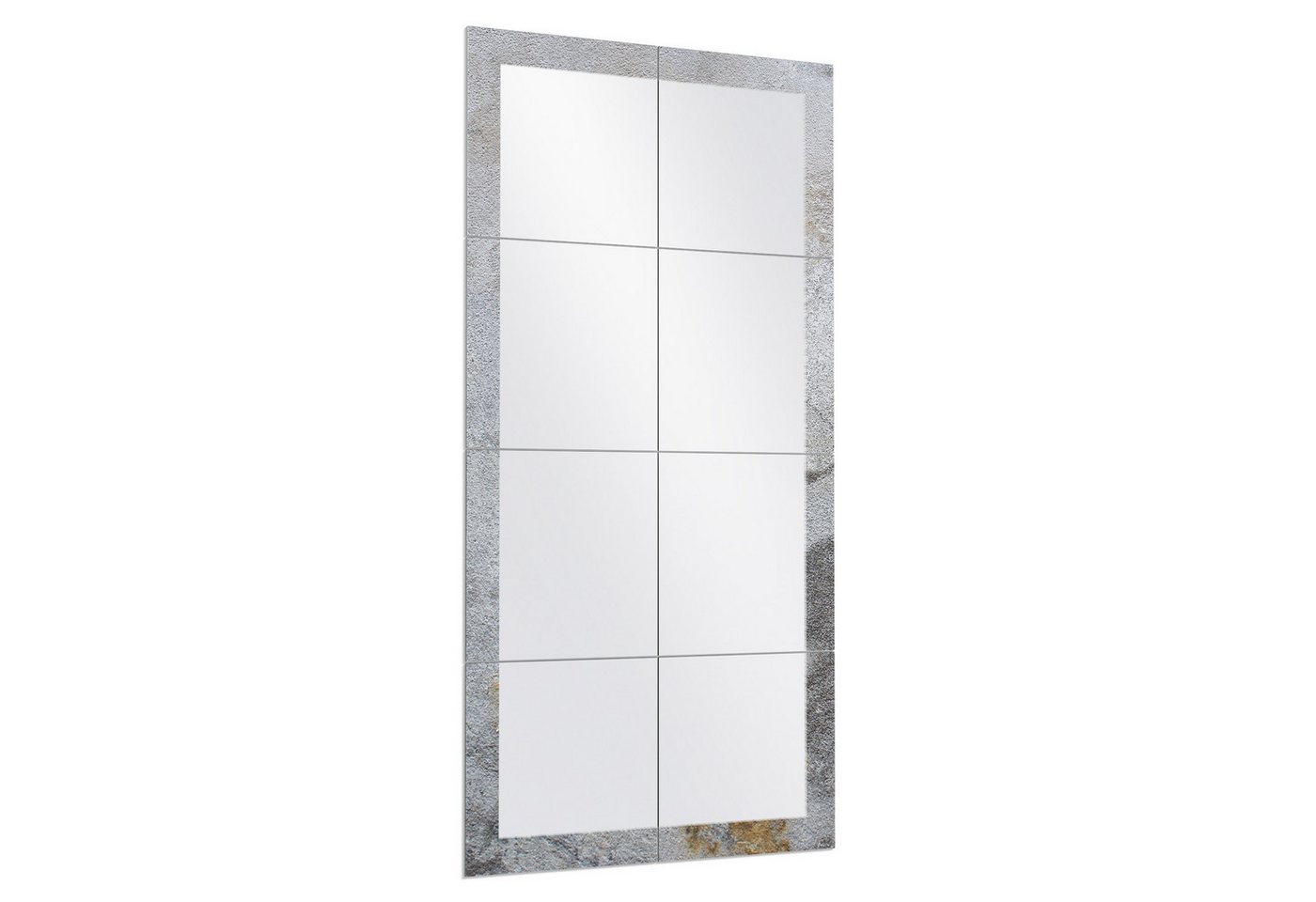 DEQORI Wandspiegel 'Pastellfarbener Putz', Spiegelfliesen Puzzle Wand Spiegel Wohnzimmer Spiegelwand Flur groß DEQORI Wandspiegel 'Pastellfarbener Putz', Spiegelfliesen Puzzle Wand Spiegel Wohnzimmer Spiegelwand Flur groß von DEQORI