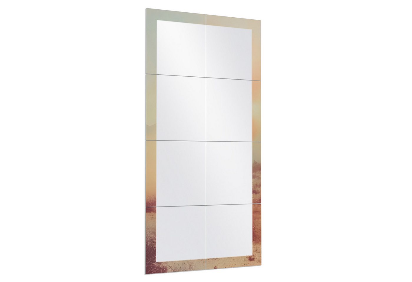 DEQORI Wandspiegel 'Rauchzeichen der Wüste', Spiegelfliesen Puzzle Wand Spiegel Wohnzimmer Spiegelwand Flur groß DEQORI Wandspiegel 'Rauchzeichen der Wüste', Spiegelfliesen Puzzle Wand Spiegel Wohnzimmer Spiegelwand Flur groß von DEQORI