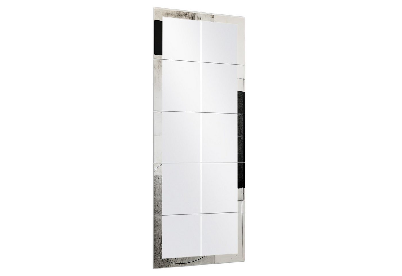 DEQORI Wandspiegel 'Sphärische Balance', Spiegelfliesen Puzzle Wand Spiegel Wohnzimmer Spiegelwand Flur groß DEQORI Wandspiegel 'Sphärische Balance', Spiegelfliesen Puzzle Wand Spiegel Wohnzimmer Spiegelwand Flur groß von DEQORI