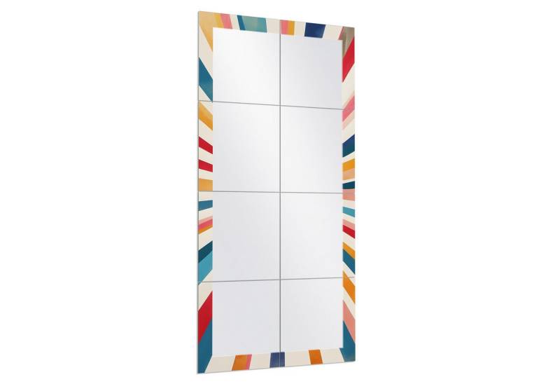 DEQORI Wandspiegel 'Strahlenfreude', Spiegelfliesen Puzzle Wand Spiegel Wohnzimmer Spiegelwand Flur groß DEQORI Wandspiegel 'Strahlenfreude', Spiegelfliesen Puzzle Wand Spiegel Wohnzimmer Spiegelwand Flur groß von DEQORI