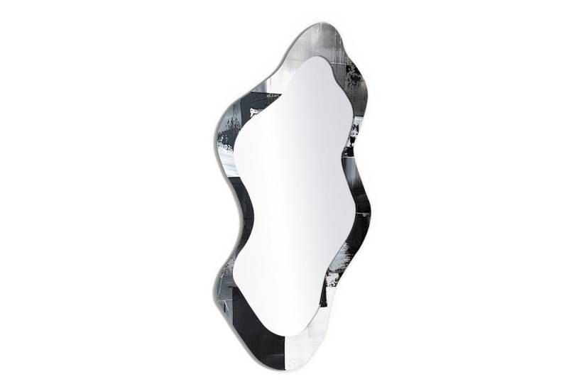 DEQORI Wandspiegel 'Struktur der Stille', Spiegel organisch geformt selbstklebend Wand Wohnzimmer Flur groß XXL DEQORI Wandspiegel 'Struktur der Stille', Spiegel organisch geformt selbstklebend Wand Wohnzimmer Flur groß XXL von DEQORI