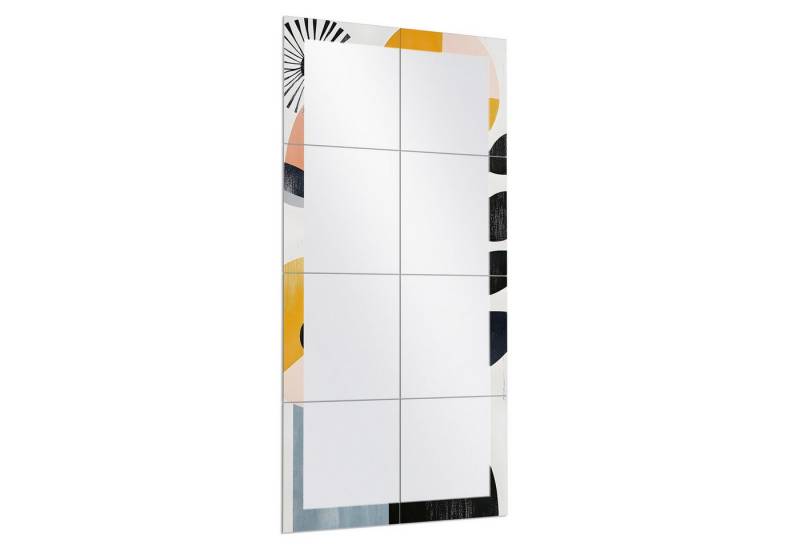 DEQORI Wandspiegel 'Struktur trifft Natur', Spiegelfliesen Puzzle Wand Spiegel Wohnzimmer Spiegelwand Flur groß DEQORI Wandspiegel 'Struktur trifft Natur', Spiegelfliesen Puzzle Wand Spiegel Wohnzimmer Spiegelwand Flur groß von DEQORI