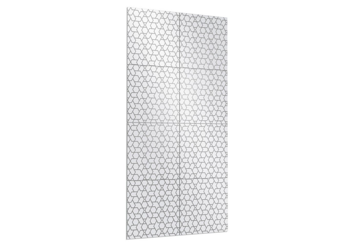 DEQORI Wandspiegel 'Technolinie Musterung', Spiegelfliesen Puzzle Wand Spiegel Wohnzimmer Spiegelwand Flur groß DEQORI Wandspiegel 'Technolinie Musterung', Spiegelfliesen Puzzle Wand Spiegel Wohnzimmer Spiegelwand Flur groß von DEQORI