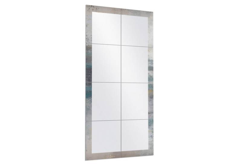 DEQORI Wandspiegel 'Träume im Dunst', Spiegelfliesen Puzzle Wand Spiegel Wohnzimmer Spiegelwand Flur groß von DEQORI