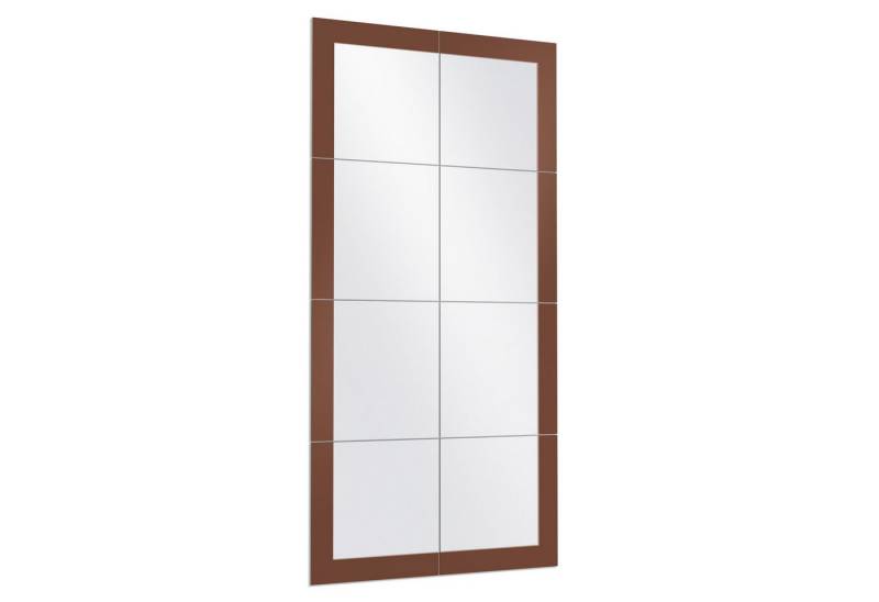 DEQORI Wandspiegel 'Unifarben - Braun', Spiegelfliesen Puzzle Wand Spiegel Wohnzimmer Spiegelwand Flur groß DEQORI Wandspiegel 'Unifarben - Braun', Spiegelfliesen Puzzle Wand Spiegel Wohnzimmer Spiegelwand Flur groß von DEQORI