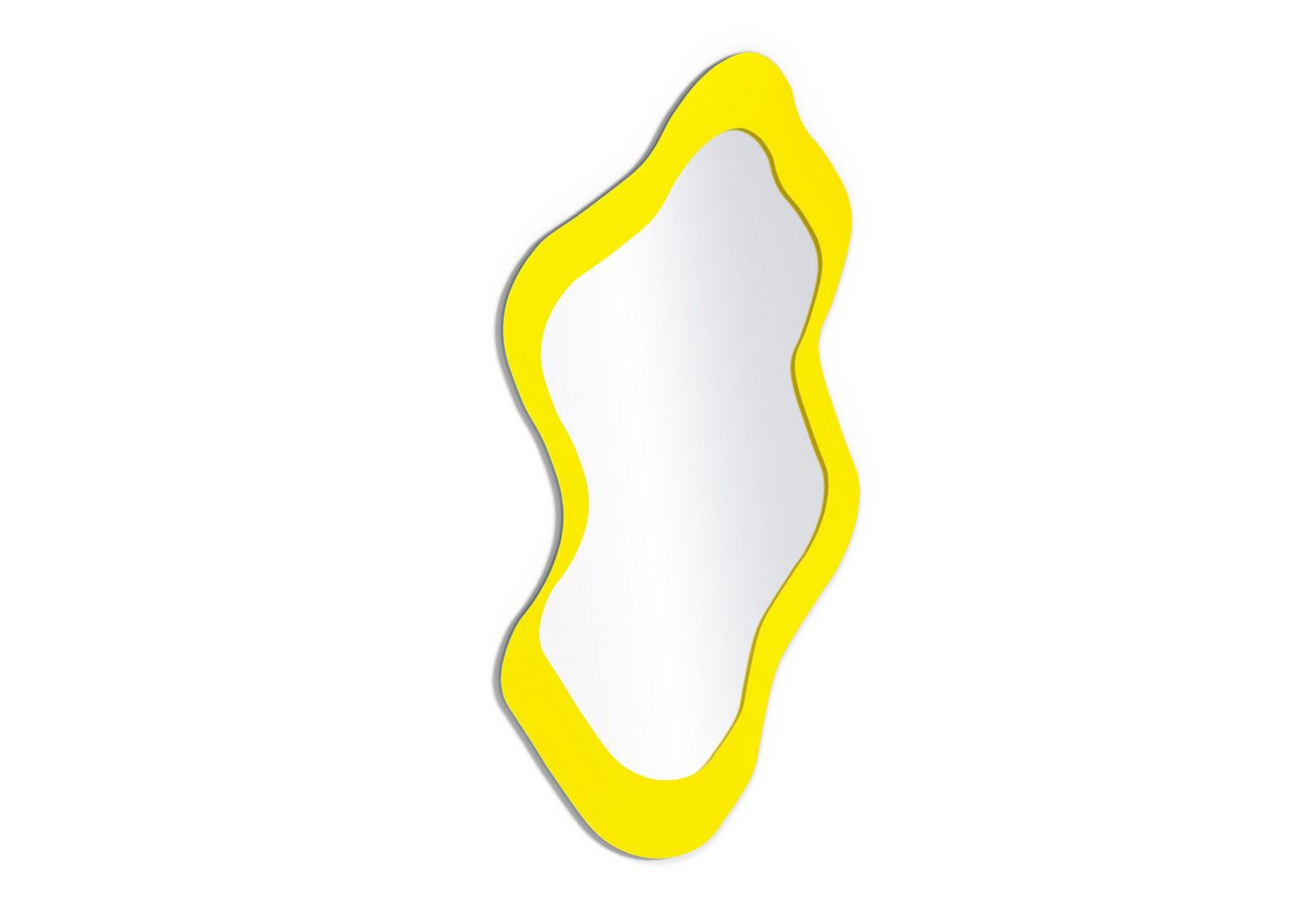 DEQORI Wandspiegel 'Unifarben - Gelb', Spiegel organisch geformt selbstklebend Wand Wohnzimmer Flur groß XXL DEQORI Wandspiegel 'Unifarben - Gelb', Spiegel organisch geformt selbstklebend Wand Wohnzimmer Flur groß XXL von DEQORI