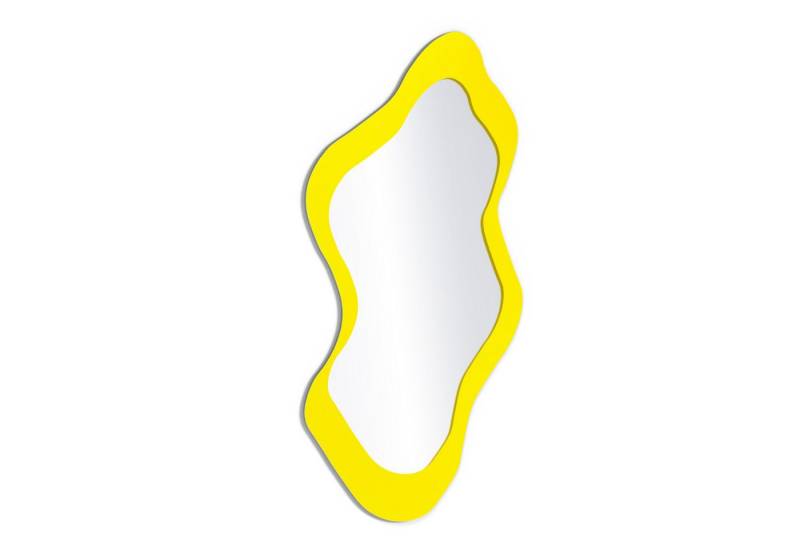 DEQORI Wandspiegel 'Unifarben - Gelb', Spiegel organisch geformt selbstklebend Wand Wohnzimmer Flur groß XXL DEQORI Wandspiegel 'Unifarben - Gelb', Spiegel organisch geformt selbstklebend Wand Wohnzimmer Flur groß XXL von DEQORI