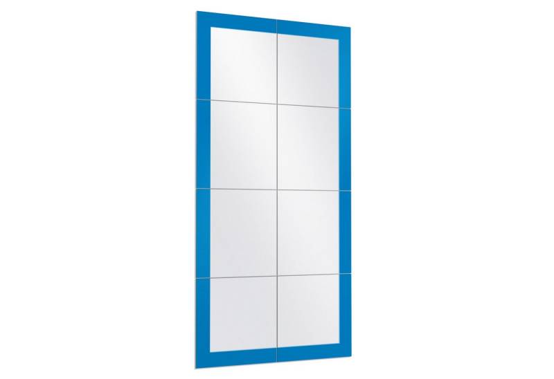 DEQORI Wandspiegel 'Unifarben - Mittelblau', Spiegelfliesen Puzzle Wand Spiegel Wohnzimmer Spiegelwand Flur groß DEQORI Wandspiegel 'Unifarben - Mittelblau', Spiegelfliesen Puzzle Wand Spiegel Wohnzimmer Spiegelwand Flur groß von DEQORI