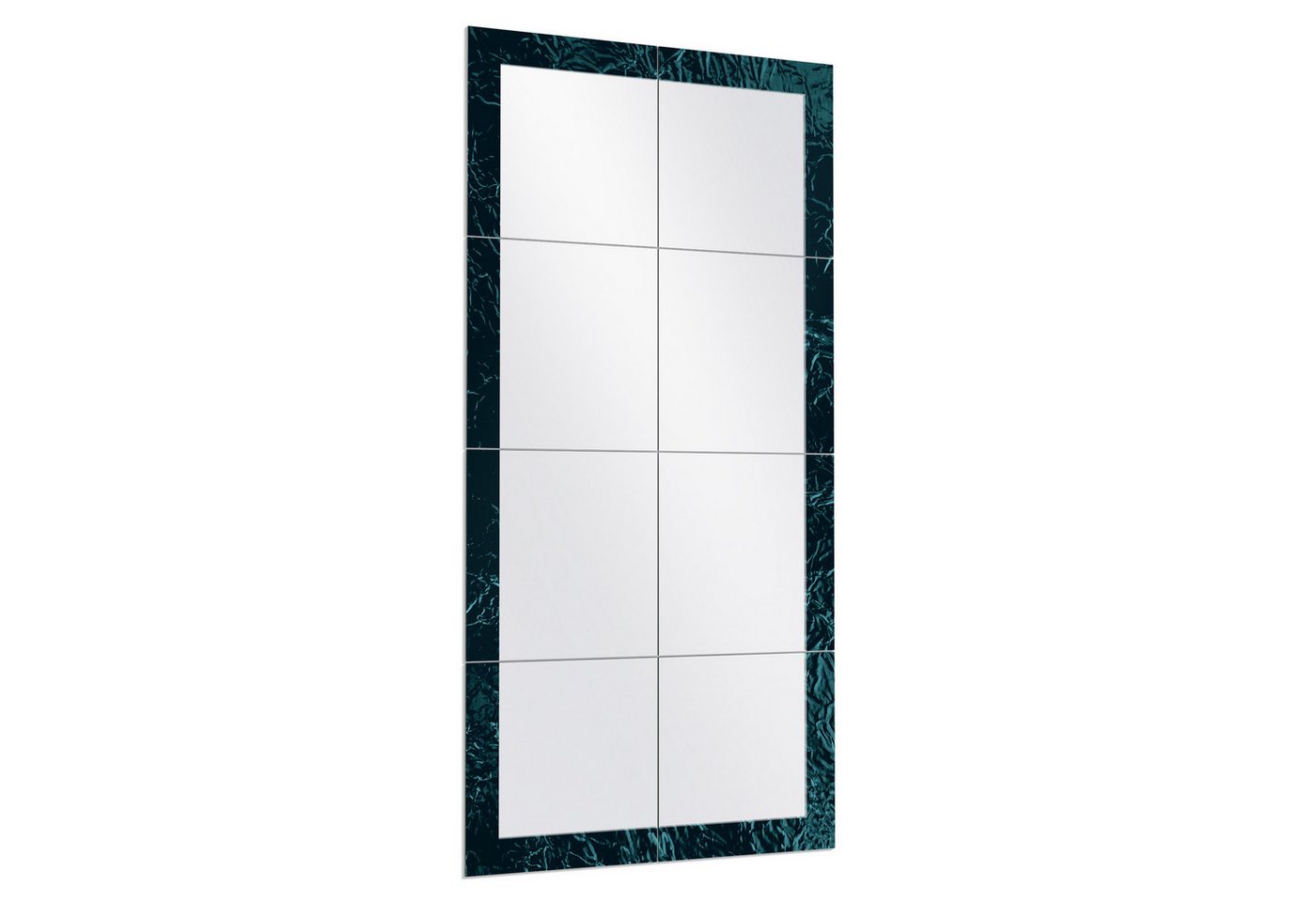 DEQORI Wandspiegel 'Verformte Folienoptik', Spiegelfliesen Puzzle Wand Spiegel Wohnzimmer Spiegelwand Flur groß DEQORI Wandspiegel 'Verformte Folienoptik', Spiegelfliesen Puzzle Wand Spiegel Wohnzimmer Spiegelwand Flur groß von DEQORI