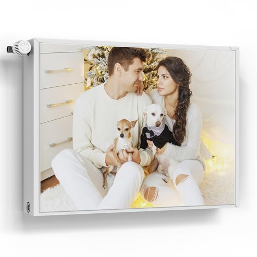DEQORI personalisierte Magnetfolie für Heizung 80x60 cm | eigenes Foto | Magnetmatte Heizkörper Schutz Verkleidung | Magnet Deko-Folie selbstklebend, magnetisch & wasserabweisend von DEQORI