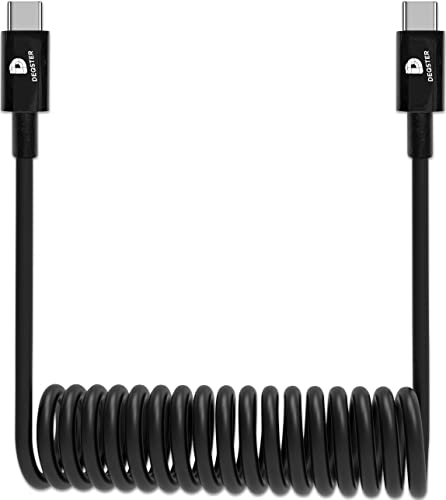 Deqster - Spiral Ladekabel (Power Charger) - USB-C Kabel von DEQSTER
