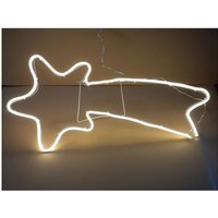 Der Holzwurm - led Lichtschlauchfigur Sternschnuppe von DER HOLZWURM