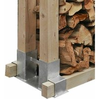 Der Holzwurm - Stapelhilfe für Brennholz-Kaminholzregale von DER HOLZWURM