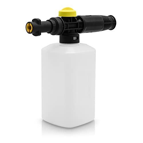 DERASL Karcher 750ml Schaumsprühflasche Hochdruck-Autowaschsprühflasche Verstellbare Düse von DERASL