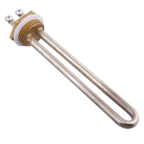 DERNORD 1000W Heizelement 220V Elektrische Brauwasserbereiter 1Inch 33.25mm DN25 BSP Gewinde Kupfer Flansch von DERNORD