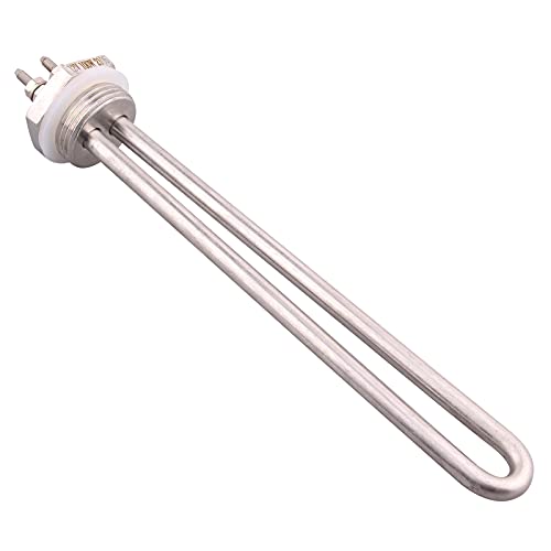 DERNORD 12V 100W 1 Zoll BSP Tauch-Wasser-Heizelement DN25 Edelstahl Gewinde-Tauchwasser-Heizkörper U-Typ DERNORD 12V 100W 1 Zoll BSP Tauch-Wasser-Heizelement DN25 Edelstahl Gewinde-Tauchwasser-Heizkörper U-Typ von DERNORD
