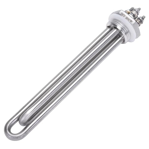DERNORD 36V 900W Heizelement 1 Zoll DN25 BSP Heizstab Edelstahlflansch with Silikonring Doppel U Typ DERNORD 36V 900W Heizelement 1 Zoll DN25 BSP Heizstab Edelstahlflansch with Silikonring Doppel U Typ von DERNORD