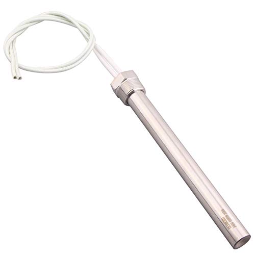 DERNORD Cartridge Heater 240V 1500W Hot Rod Heating Element Replacement 3/4 Inch 26.44MM Flansch BSP Thread von DERNORD