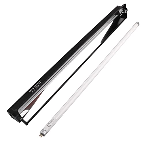 DERNORD T5 UVB Reptile Light Fixture 5.0 24W T5 Fassung Terrarium Beleuchtung Lampe Schildkröten Combo Kit von DERNORD