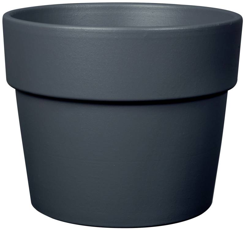 Bigband Pflanztopf Perfetto Ø 29 cm Terrakotta anthrazit von DEROMA
