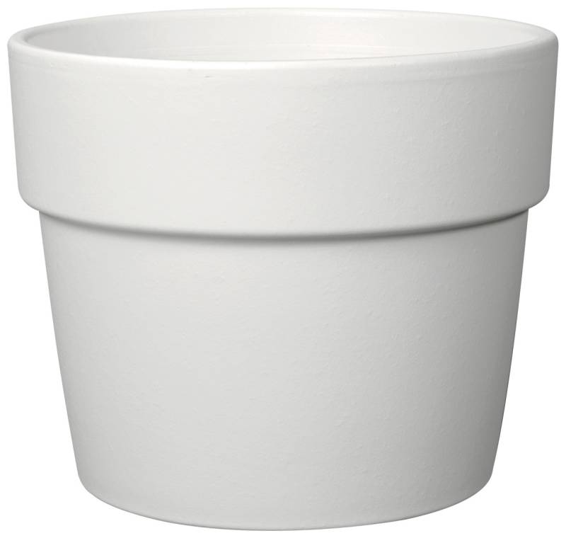 Bigband Pflanztopf Perfetto Perfetto Ø 29 cm Terrakotta weiß von DEROMA