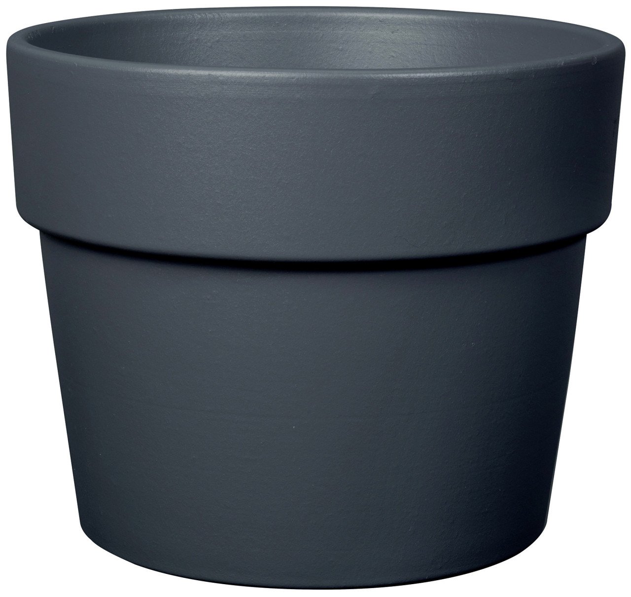 Bigband Pflanztopf Perfetto Perfetto Ø 39 cm Terrakotta anthrazit von DEROMA