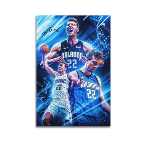 Franz Wagner Basketball Kunst Poster Leinwand Wand Kunstdrucke Hängende Fotos Kreative Dekoration Home Arts 08x12inch(20x30cm) von DESAKMQR