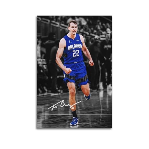 Franz Wagner Basketball Star Posters Wandkunst Leinwanddruck Kunstwerk Schlafzimmer Wohnzimmer Dekoration 16x24inch(40x60cm) von DESAKMQR