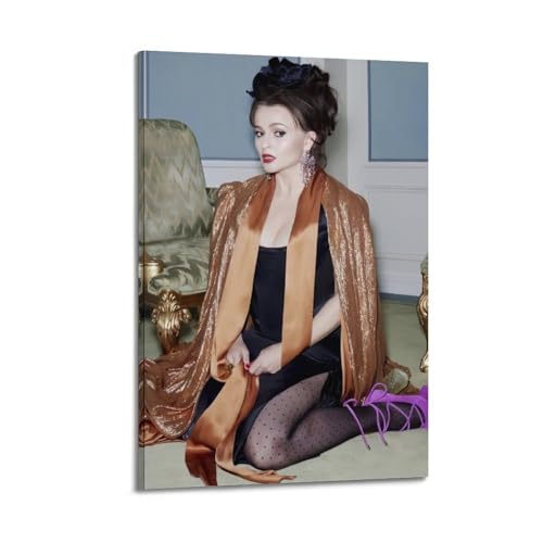Helena Bonham Carter Charmantes Posters Leinwand Zimmer Schöne Wand Kunstdrucke Home Moderne Dekorationen 08x12inch(20x30cm) von DESAKMQR