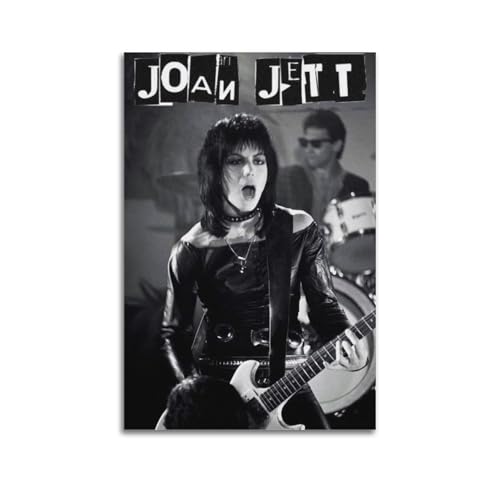 Joan Jett Musikstar-Kunstposter Wandkunst Leinwanddruck Kunstwerk Schlafzimmer Wohnzimmer Dekoration 12x18inch(30x45cm) von DESAKMQR
