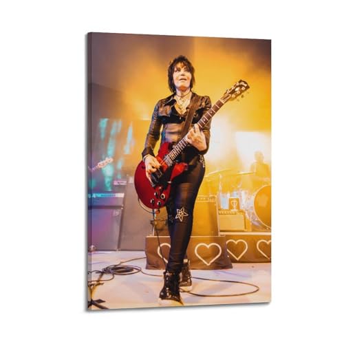 Joan Jett Musikstar-Posters Kunst Leinwand Gemälde Dekorative Gemälde Wandfotos Home Moderne Dekorationen 20x30inch(50x75cm) von DESAKMQR
