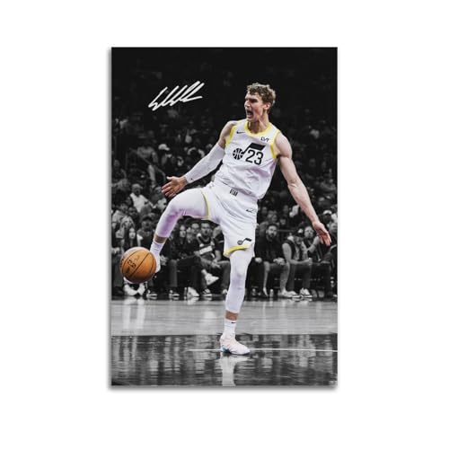 Lauri Markkanen Klassisches Action-Poster Leinwand Gemälde Wandmalerei Dekorative Malerei Drucken Moderne Dekoration 24x36inch(60x90cm) von DESAKMQR