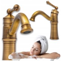 Adelita Old Gold Sem-1089 Retro Waschbecken-Wasserhahn von DESCONOCIDO