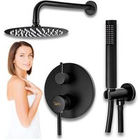 CARLO S-1098B Unterputz-Brausegarnitur Schwarz CARLO S-1098B Unterputz-Brausegarnitur Schwarz von DESCONOCIDO