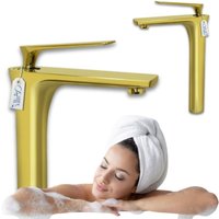 Hohe Goldene Waschtischarmatur Sem-1050g von DESCONOCIDO