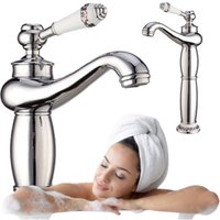 Paloma Hoch Chrom Waschtischarmatur Sem-1108 Retro von DESCONOCIDO