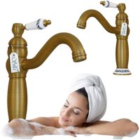 Paloma Old Gold Sem-1109 Retro Waschbecken-Wasserhahn von DESCONOCIDO