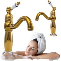 Paloma Retro S-1109 Goldene Waschtischarmatur Paloma Retro S-1109 Goldene Waschtischarmatur von DESCONOCIDO