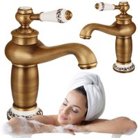 Paloma Waschtischarmatur Alt Gold S-1107 Retro Paloma Waschtischarmatur Alt Gold S-1107 Retro von DESCONOCIDO