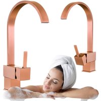 Puro Hoher Badewannenarmatur S-1004g Rosa Gold von DESCONOCIDO