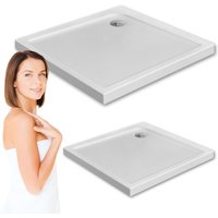 SLIM SQUARE DUSCHWANNE 90x90 WEISS von DESCONOCIDO