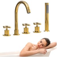 VERANNI 5-LOCH-Badewannenarmatur SEM-1104G GOLD VERANNI 5-LOCH-Badewannenarmatur SEM-1104G GOLD von DESCONOCIDO