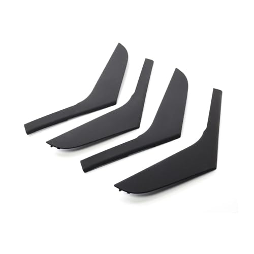 DESDEAQQHH Innentürgriff 4 Teile/Satz Carbon Look Auto Innen Tür Armlehne Griff Streifen Abdeckung Für VW Für Golf 6 2009-2013 5K4868039A 5K4868040A(Schwarz) von DESDEAQQHH