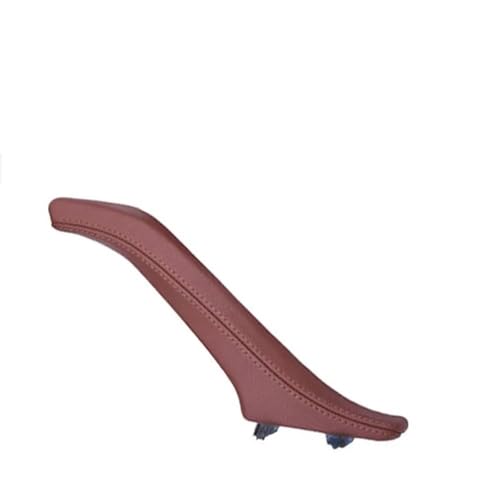 DESDEAQQSQ Auto Türgriff Für 5 Series F10 F11 F18 520i 523i 525i 528i 535i Innen Passagier Tür Griff Leder Griff Kit Ersatz(Red Brown Right) von DESDEAQQSQ